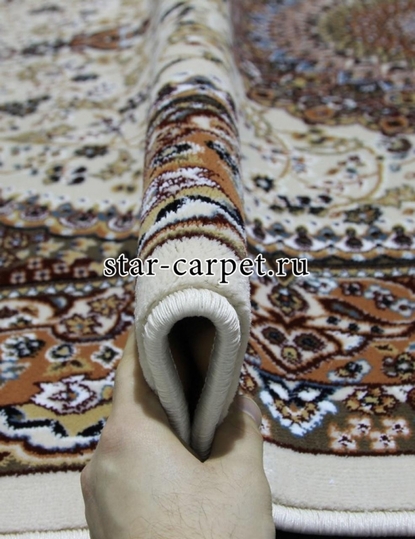 Ковер d205 - CREAM-TERRA - Прямоугольник - коллекция SHAHREZA