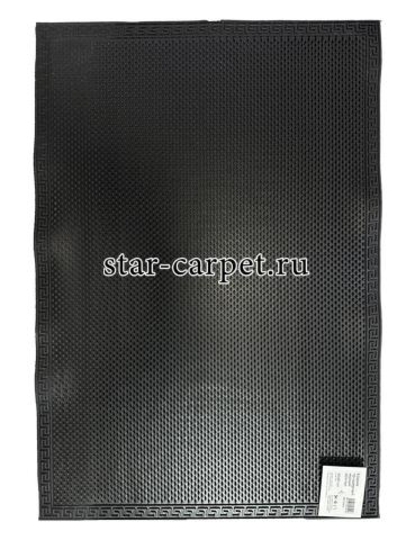 Коврик придверный грязезащитный Graily, чёрный, шипы