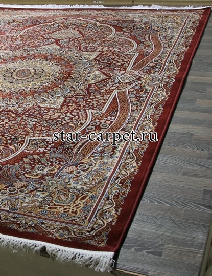Ковер SHAHREZA d415 цвет бордовый 
