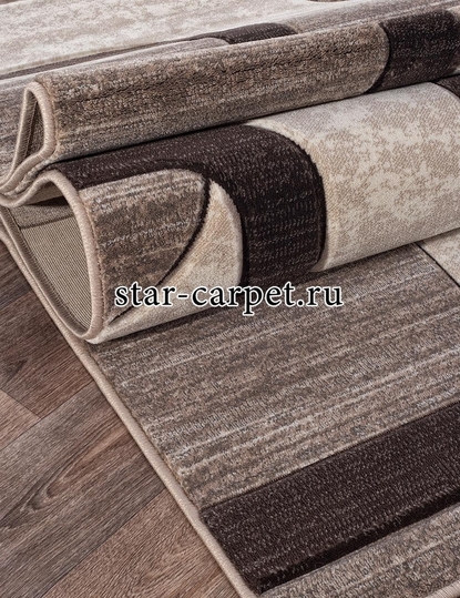 Ковер  MERINOS MEGA CARVING D465 цвет бежевый 