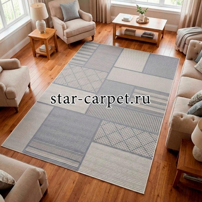 Ковер циновка дизайн 55007 цвет 53111