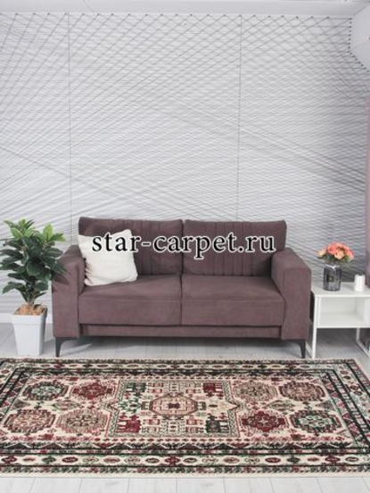 Ковер F667 - CREAM - Прямоугольник - коллекция DARGA