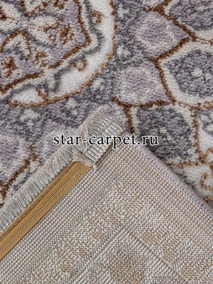 Ковер F611 - GRAY-GREEN - Прямоугольник - коллекция HALIF