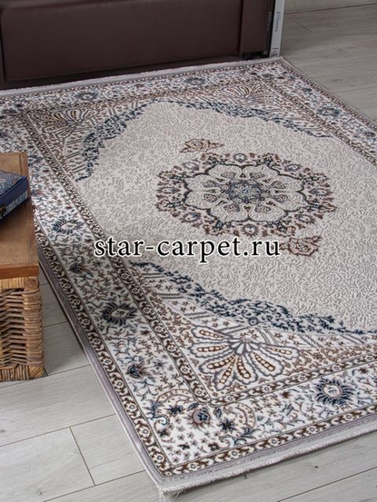 Ковер F637 - GREEN-BLUE - Прямоугольник - коллекция HALIF