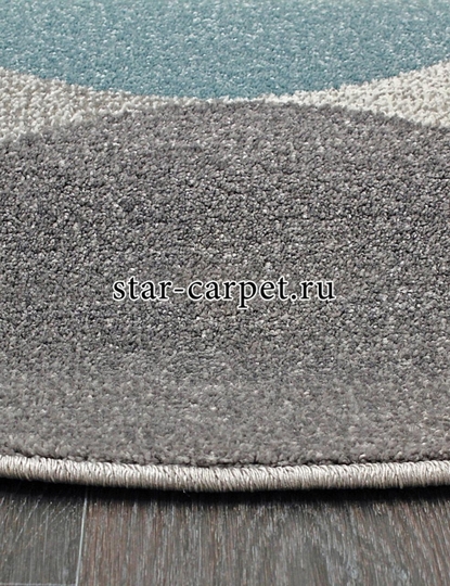 Овальный ковер MERINOS 2257 цвет серый / голубой