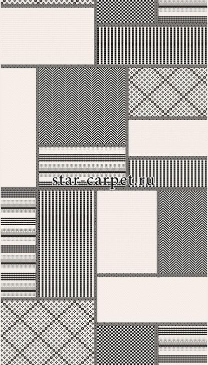 Ковровая дорожка безворсовая Star Carpet Веранда 54107 цвет 50511 нескользящая