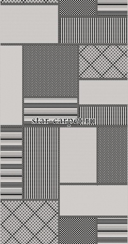 Ковровая дорожка безворсовая Star Carpet Веранда 54207 цвет 50311 нескользящая