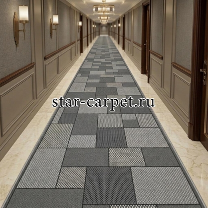 Ковровая дорожка безворсовая Star Carpet Веранда 54201 цвет 50311 нескользящая