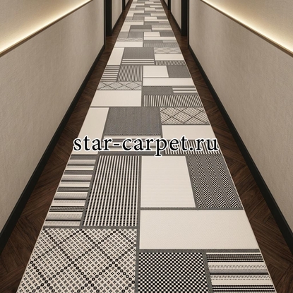 Ковровая дорожка безворсовая Star Carpet Веранда 54107 цвет 50511 нескользящая