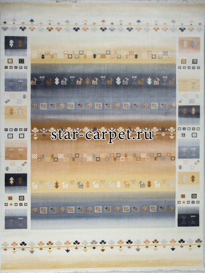 Ковер F595 - ORANGE - Прямоугольник - коллекция ZUMMA