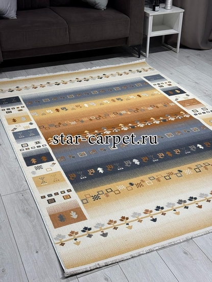 Ковер F595 - ORANGE - Прямоугольник - коллекция ZUMMA