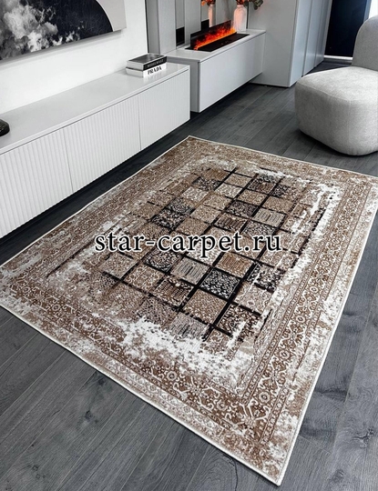 Ковер STAR CARPET 'Пески времени', прямоугольный, полиамид, нескользящее основание