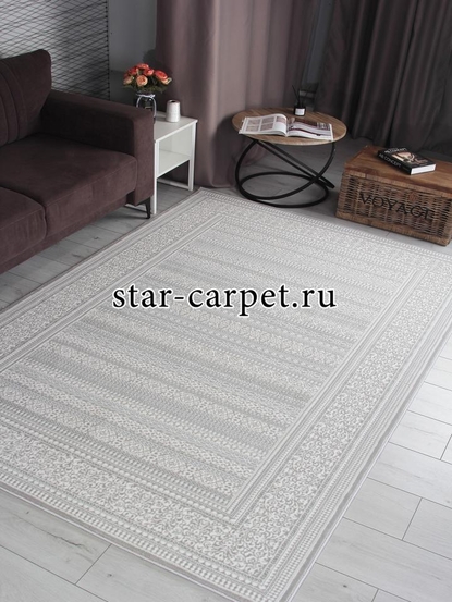 Ковер F239 - GRAY - Прямоугольник - коллекция GRAFF