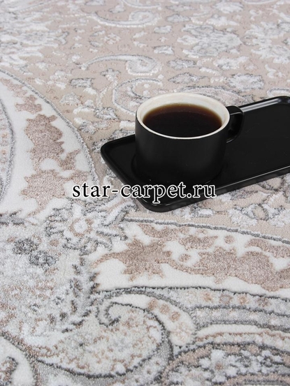 Ковер F648 - CREAM - Прямоугольник - коллекция GRAFF