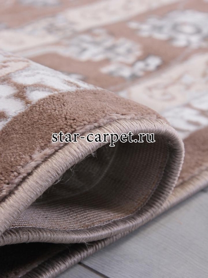 Ковер F654 - LIGHT BEIGE - Прямоугольник - коллекция GRAFF