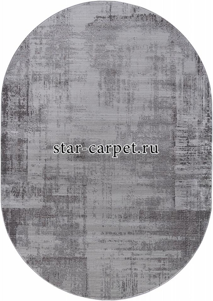 Ковер F237 - GRAY-BEIGE - Овал - коллекция GRAFF