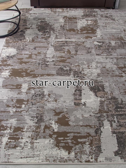 Ковер F238 - GRAY-BEIGE - Прямоугольник - коллекция GRAFF