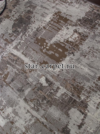 Ковер F238 - GRAY-BEIGE - Овал - коллекция GRAFF