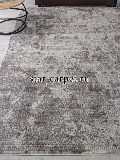 Ковер F239 - GRAY-BEIGE - Прямоугольник - коллекция GRAFF