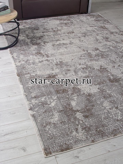 Ковер F239 - GRAY-BEIGE - Прямоугольник - коллекция GRAFF