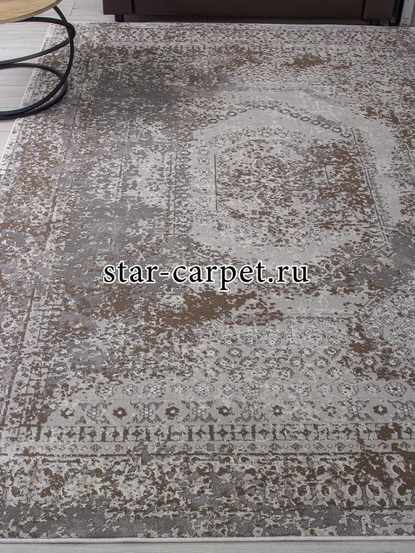 Ковер F240 - GRAY-BEIGE - Прямоугольник - коллекция GRAFF