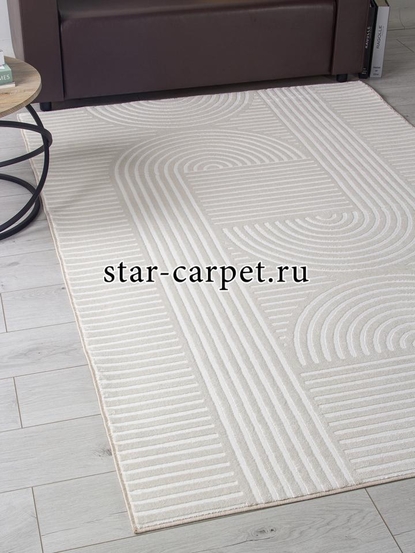 Ковер F537 - CREAM - Прямоугольник - коллекция MONBLAN