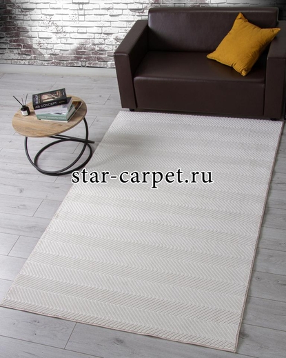 Ковер F555 - CREAM - Прямоугольник - коллекция MONBLAN