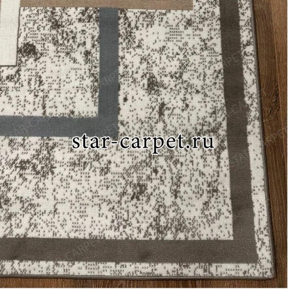 Ковер STAR CARPET Supremo  light beige геометрический рисунок, 150x220 см