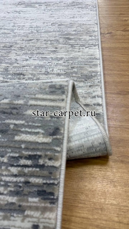 Ковровая дорожка Лакшеры 27712 цвет серый 
