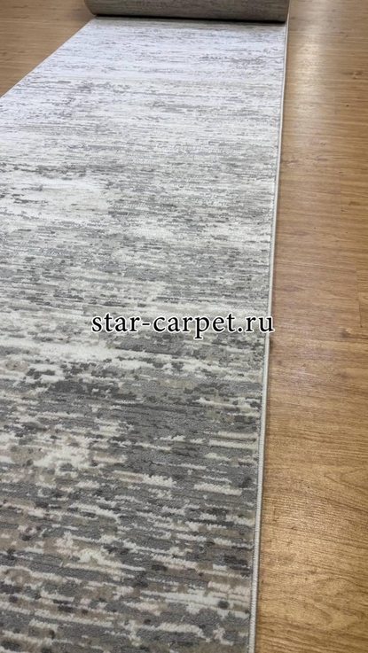 Ковровая дорожка Лакшеры 27712 цвет серый 