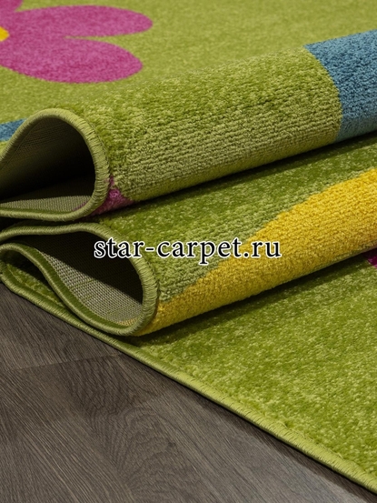 Ковер 1021 - GREEN - Прямоугольник - коллекция ORION