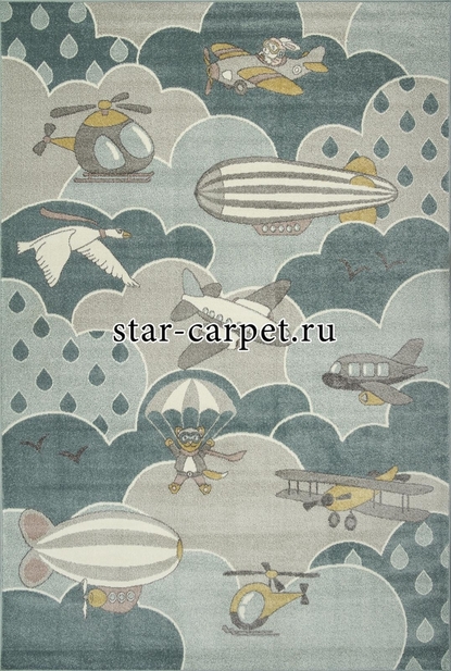 Ковер C225 - MULTICOLOR - Прямоугольник - коллекция IZUMRUD