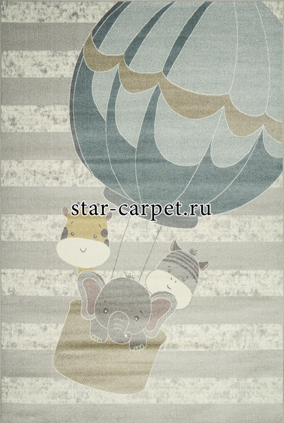 Ковер F263 - LIGHT GRAY - Прямоугольник - коллекция IZUMRUD