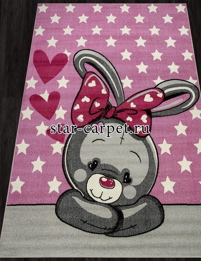 Ковер C208 - PINK - Прямоугольник - коллекция ORION