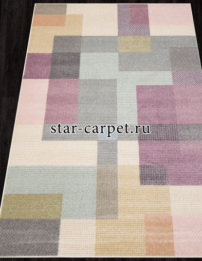 Ковер 2798 - MULTICOLOR - Прямоугольник - коллекция SOFIT
