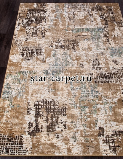 Ковер D737 - BEIGE - Прямоугольник - коллекция ROXY 