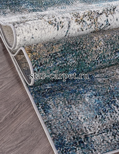 Ковер LONDON D821 - GRAY-BLUE (Россия)