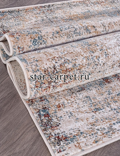 Ковер RICHMOND D867 - CREAM-BLUE  (Россия)