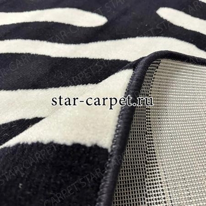 Ковер STAR CARPET 'Зебра', полипропилен, джутовая основа