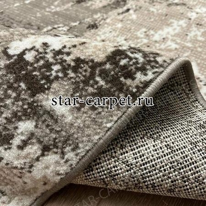 Ковер STAR CARPET 'Qum Beige Brown', полипропилен