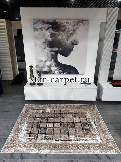 Ковер STAR CARPET 'Пески времени', прямоугольный, полиамид, нескользящее основание