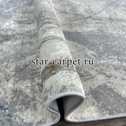 Ковер CASTOR JJ14A BEIGE-BLUE + овал 