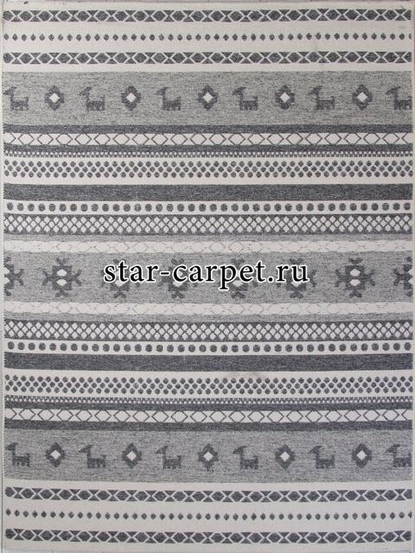 Ковер WL053A - GREY - Прямоугольник - коллекция SUDAN