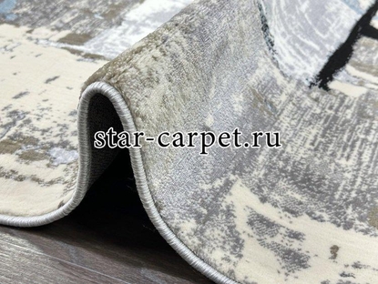 Ковер Sanandaj B031A_L GREY SHRINK / LIHGT GREY