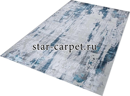 Ковер Kleopatra 37107A STAN BLUE FLS / L.GREY