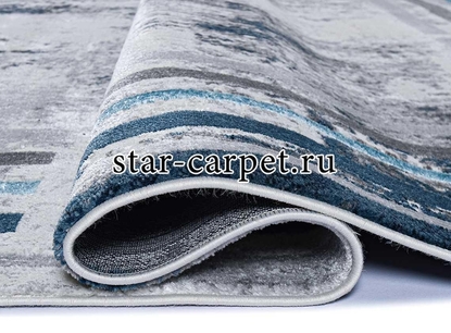 Ковер Kleopatra 37111A STAN BLUE FLS / L.GREY