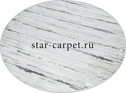 Ковер Kleopatra 38462A DAIRE GREEN FLS / L.GREY