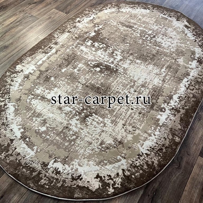 Овальный ковер VELVET 23080A VIZON-BEIGE