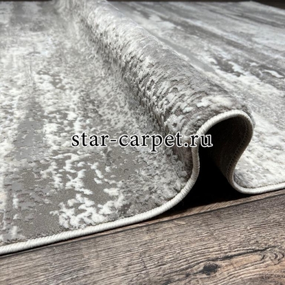 Овальный ковер VELVET 25069A GREY-L.GREY