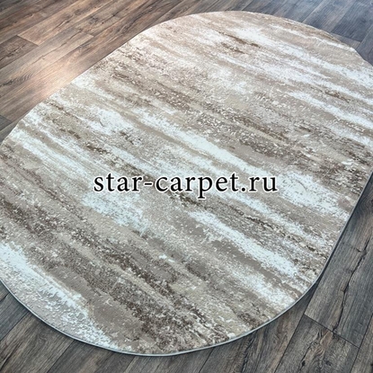 Ковер овал VELVET 25069A VIZON-BEIGE